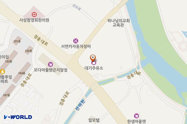대기주유소 위치 지도 — 경기도 광주시 초월읍 경충대로 898