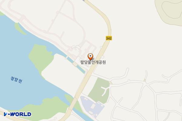 팔당물안개공원 귀여지구 A 위치 지도 — 경기도 광주시 남종면 산수로 1891