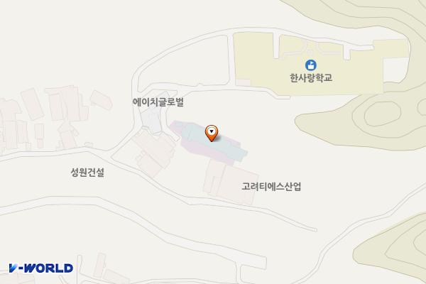 한사랑학교 위치 지도 — 경기도 광주시 초월읍 산수로554번길 59-12
