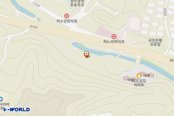 대진빌딩 위치 지도 — 경기도 광주시 태재로 102