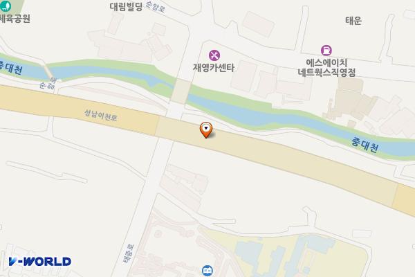 중대소규모체육시설 위치 지도 — 경기도 광주시 태중로 52