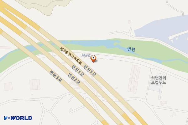 하번천리 여가녹지공원 화장실 위치 지도 — 경기도 광주시 남한산성면 해공로 374