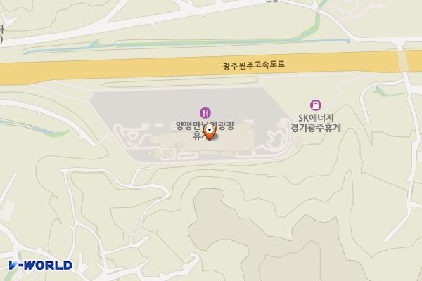 경기광주주유소 및 충전소(하행선) 위치 지도 — 경기도 광주시 곤지암읍 만삼로 270
