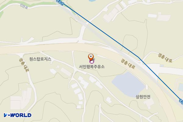 서민행복주유소 위치 지도 — 경기도 광주시 곤지암읍 경충대로 41