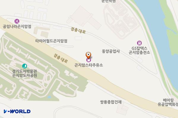 곤지암스타주유소 위치 지도 — 경기도 광주시 곤지암읍 경충대로 698