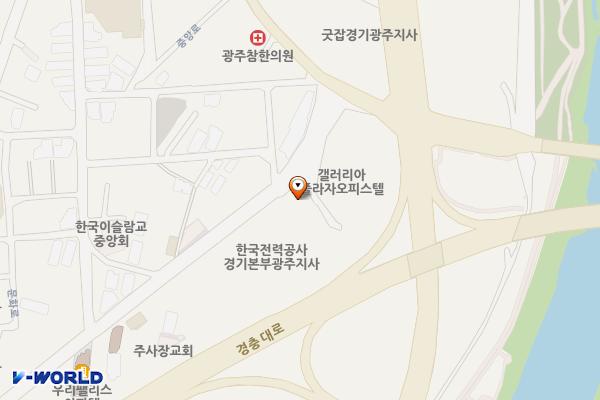 역동주차장내 공중화장실 위치 지도 — 경기도 광주시 역동로 9