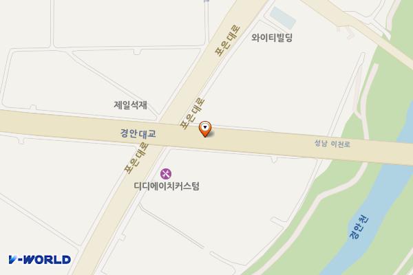 장지풋살장 위치 지도 — 경기도 광주시 포은대로 718-32