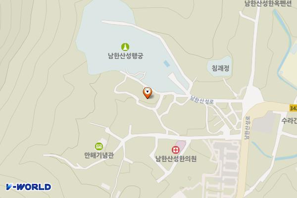 남한산성도립공원 행궁 위치 지도 — 경기도 광주시 남한산성로 784-17