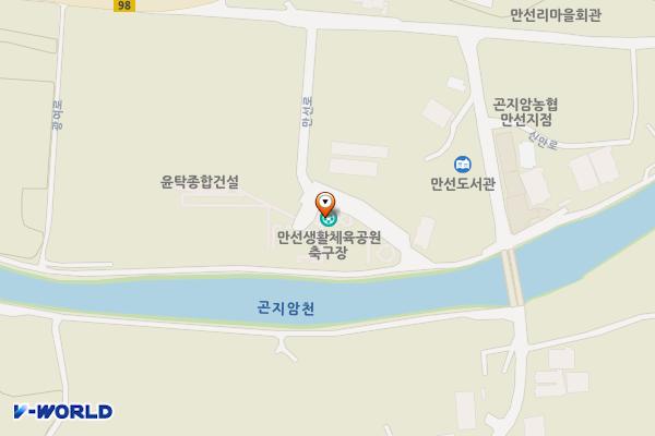 만선생활체육시설 위치 지도 — 경기도 광주시 곤지암읍 만선로 12-17