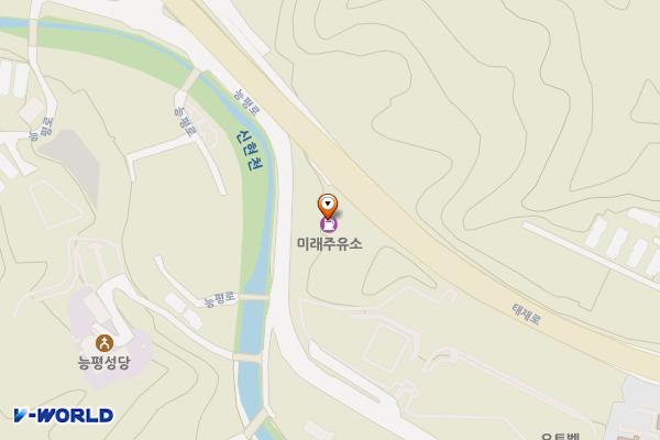 미래주유소 위치 지도 — 경기도 광주시 태재로 272
