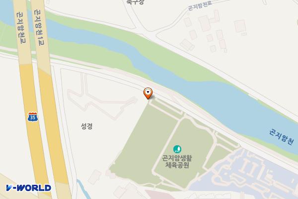 곤지암호국생활체육공원(2)-야외 위치 지도 — 경기도 광주시 초월읍 평촌길 12-171