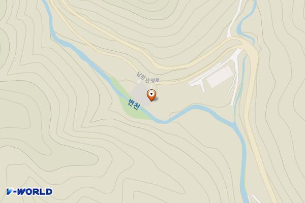 남한산성도립공원 하행선주차장 위치 지도 — 경기도 광주시 남한산성로 619-1