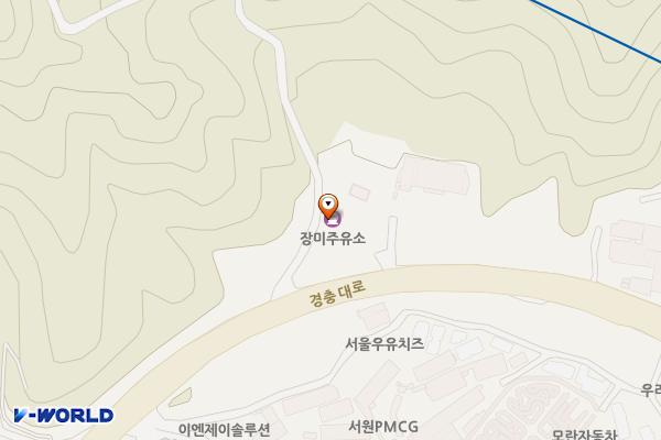 장미주유소 위치 지도 — 경기도 광주시 경충대로 1920