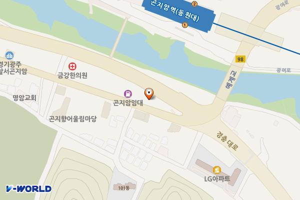 HD현대오일뱅크㈜직영 곤지암현대셀프주유소 위치 지도 — 경기도 광주시 곤지암읍 경충대로 567