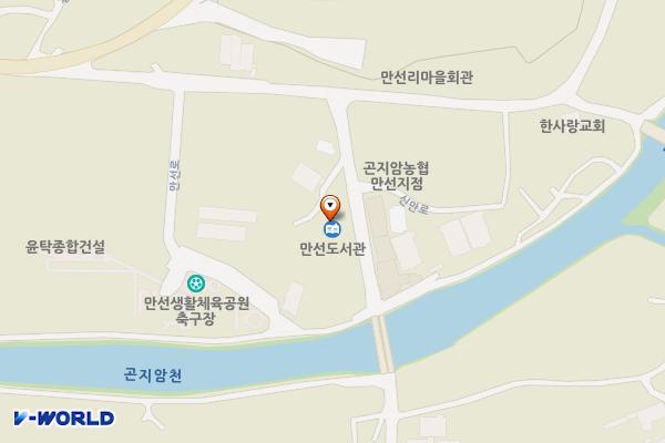 만선문화복지센터 위치 지도 — 경기도 광주시 곤지암읍 신만로 499