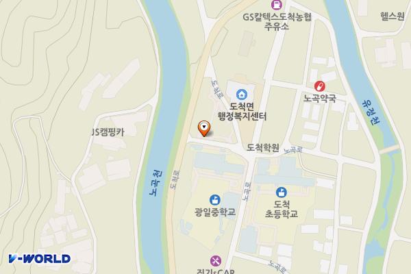 노곡 어린이공원 화장실 위치 지도 — 경기도 광주시 도척면 도척로 559