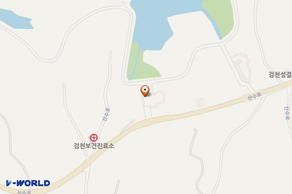 팔당물안개공원(검천리2) 검천지구 A 위치 지도 — 경기도 광주시 남종면 산수로 2343-7