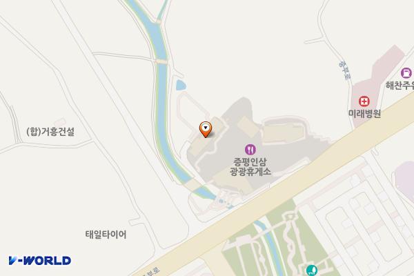 인삼문화센터 위치 지도 — 충청북도 증평군 증평읍 중부로 2451, 증평인삼문화센터(구.증평인삼상설판매장)