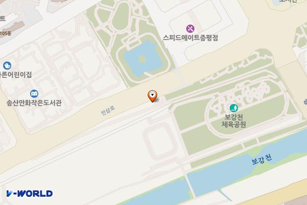보강천체육공원 공중화장실 위치 지도 — 충청북도 증평군 증평읍 인삼로 60