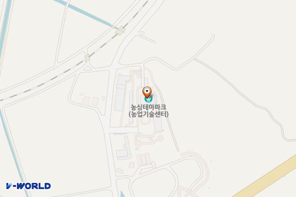 농업기술센터(본관) 위치 지도 — 충청북도 증평군 증평읍 내룡길 69-50