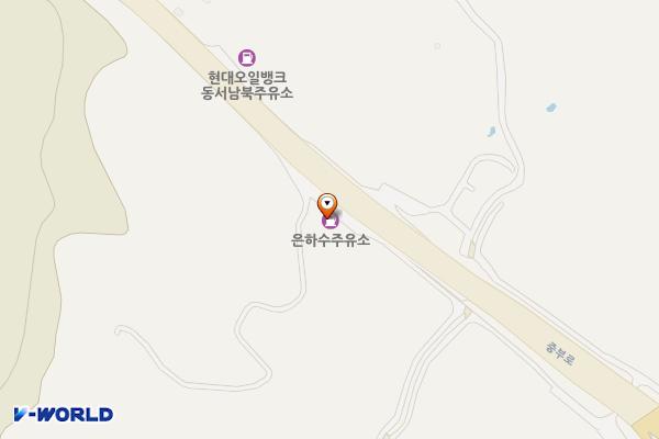 은하수주유소 위치 지도 — 충청북도 증평군 증평읍 중부로 2658