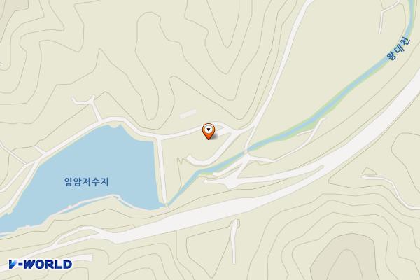 입암저수지주차장 공중화장실 위치 지도 — 충청남도 계룡시 두마면 입암리 366