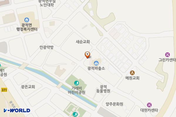 광적우체국 화장실 위치 지도 — 경기도 양주시 광적면 가래비6길 6 (가납리)