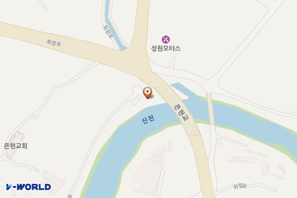 신천생태하천D 위치 지도 — 경기도 양주시 은현면 화합로 836-11 (운암리)