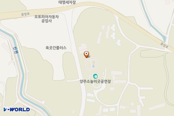 방성배수지 공중화장실 위치 지도 — 경기도 양주시 백석읍 양주산성로 369-37 (방성리)