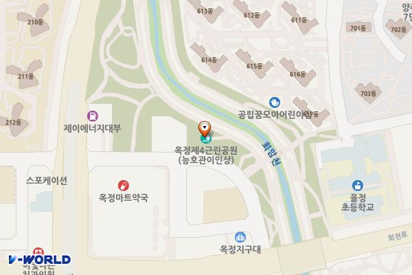 옥정 능호이인상공원 위치 지도 — 경기도 양주시 옥정로8길 33 (옥정동)