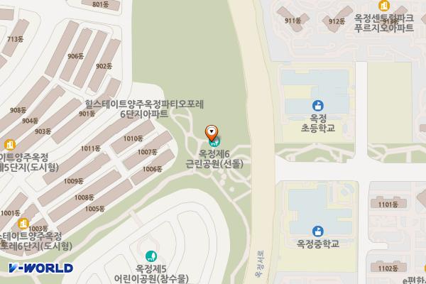 선돌공원 관리동 위치 지도 — 경기도 양주시 옥정동 908 (옥정동)