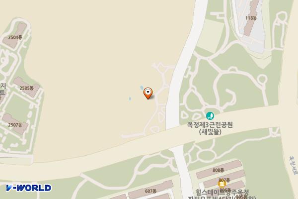 옥정 생태숲공원 위치 지도 — 경기도 양주시 새터로 92 (옥정동)