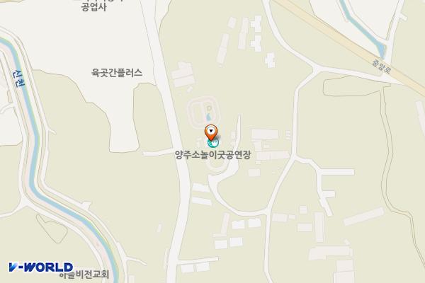양주소놀이굿 화장실 위치 지도 — 경기도 양주시 백석읍 중앙로93번길 70-21 (방성리)