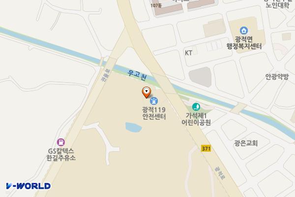 장흥119안전센터 화장실 위치 지도 — 경기도 양주시 광적면 광적로 55 (가납리)