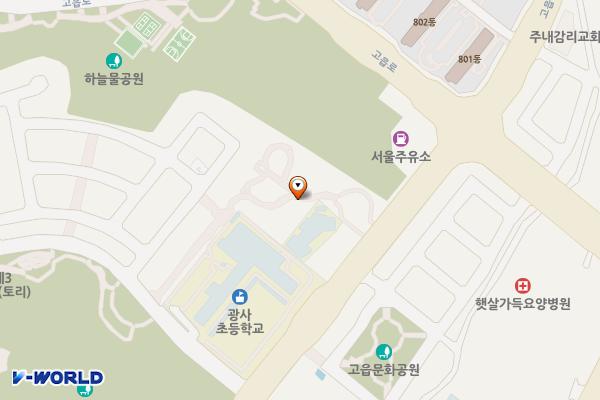고읍도서관 화장실 위치 지도 — 경기도 양주시 고읍남로 207 (광사동)