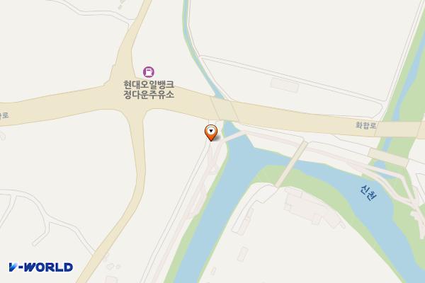 신천생태하천A 위치 지도 — 경기도 양주시 남면 화합로 602 (상수리)