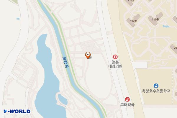 옥정중앙공원 아쿠아가든 위치 지도 — 경기도 양주시 옥정동 1039