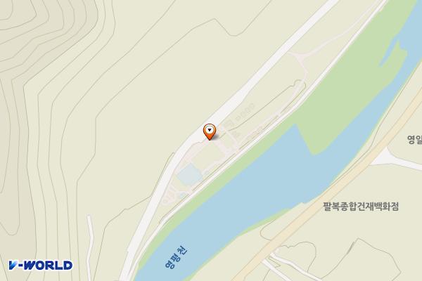 이동생태공원 위치 지도 — 경기도 포천시 이동면 성장로 1289번길 76