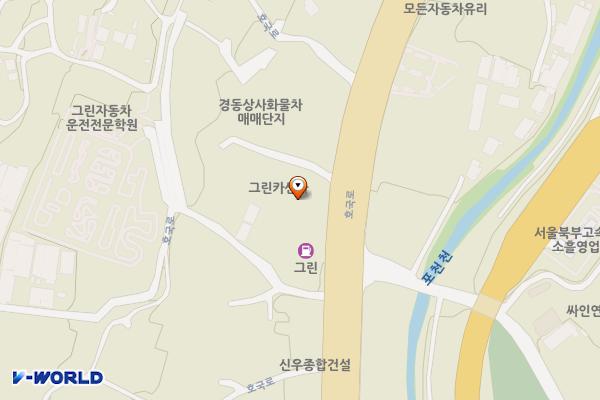 롯데리아 포천 D/T점 위치 지도 — 경기도 포천시 소흘읍?이동교리 389-13