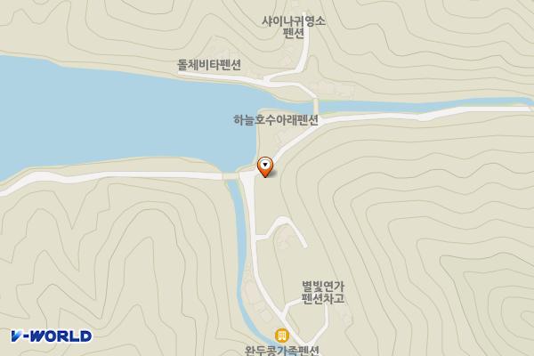 청계산 등산로 화장실 위치 지도 — 경기도 포천시 일동면 운악청계로1480번길 90