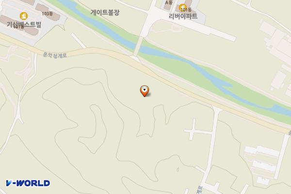 백년애가든청계숯불갈비 위치 지도 — 경기도 포천시 일동면 기산리 66-4