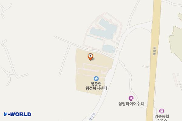 영중체육문화센터 위치 지도 — 경기도 포천시 영중면 양문로 153
