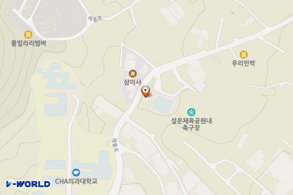 설운체육공원 위치 지도 — 경기도 포천시 해룡로 79