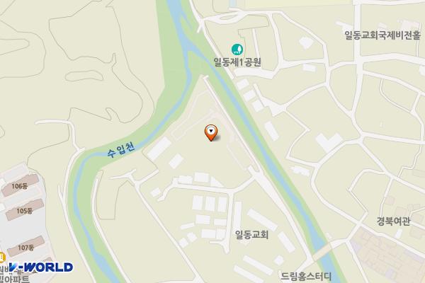 일동체육문화센터 위치 지도 — 경기도 포천시 일동면 소야길 16-41