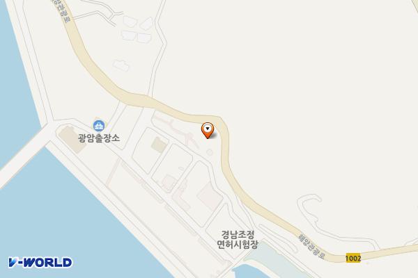 광암항 위치 지도 — 경상남도 창원시 마산합포구 진동면 광암회단지길 17