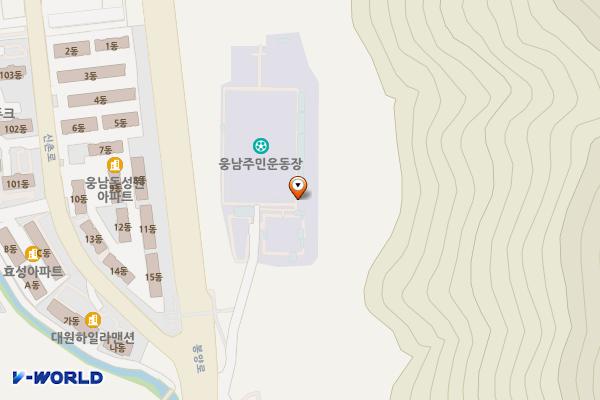 웅남동 주민운동장 화장실 위치 지도 — 경상남도창원시성산구봉양로541(양곡동)