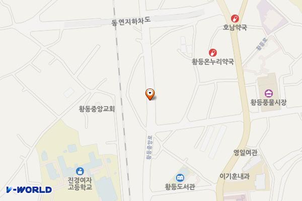 황등-노-2 위치 지도 — 전북특별자치도 익산시 황등면 황등리 802-3