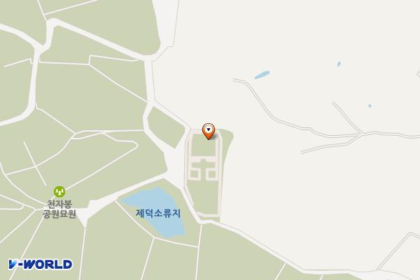 진해천자원 위치 지도 — 경상남도 창원시 진해구 진해대로 1426-51 (제덕동)