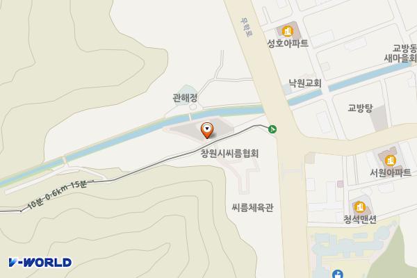 서원곡입구 주차장 위치 지도 — 경상남도 창원시 마산합포구 서원곡1길 20 (교방동)