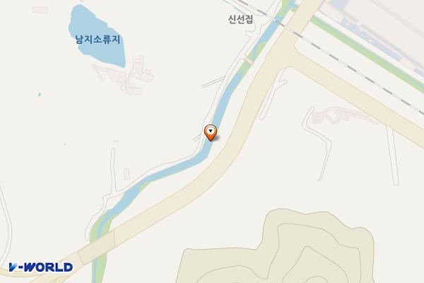 남지계곡 입구 위치 지도 — 경상남도 창원시 성산구 남지동 791-9